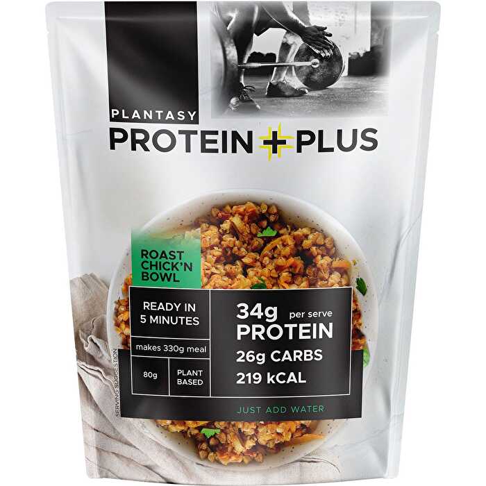 Plantasy Foods Protein Plus Bowl Roast Chick'n Bowl 8x80g