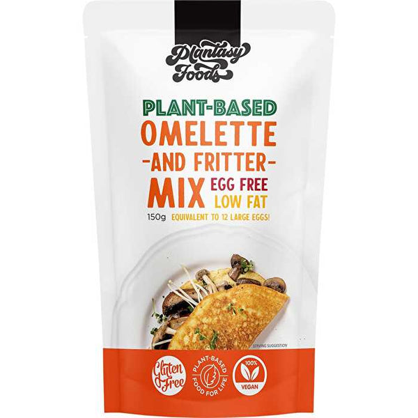 Plantasy Foods Omelette and Fritter Mix (Egg Free) 8x150g