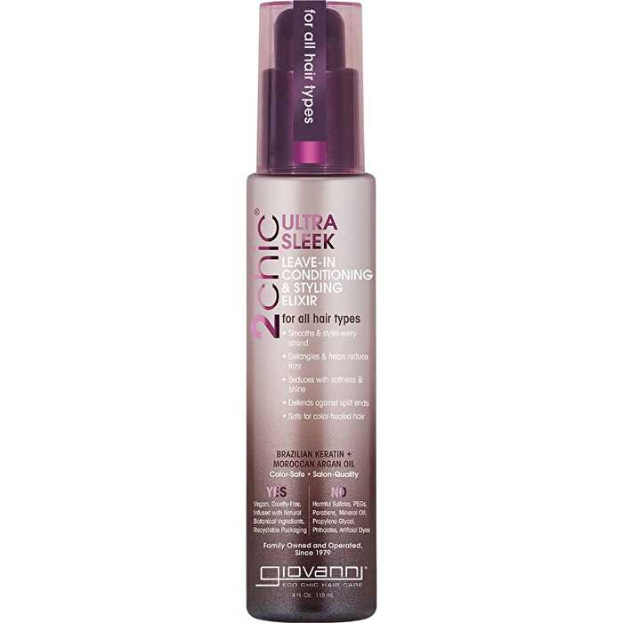 Giovanni Leave in Conditioner 2chic Ultra Sleek All Hair 118ml