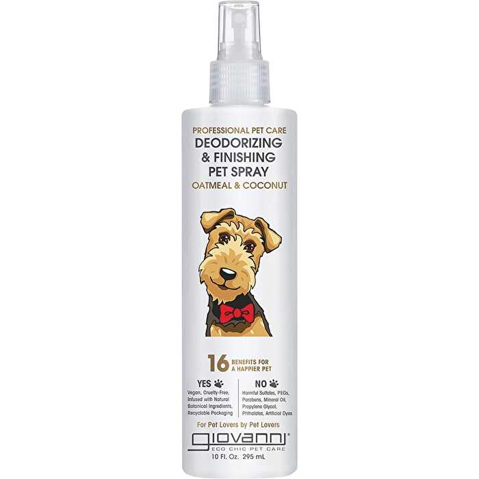 Giovanni Deodorizing & Finishing Spray Professional Pet Care 295ml