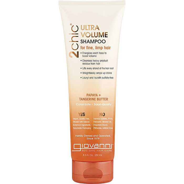 Giovanni Shampoo 2chic Ultra Volume Fine, Limp Hair 250ml