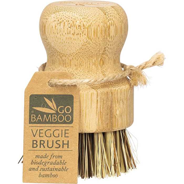 Go Bamboo Veggie Brush 100% Biodegradable