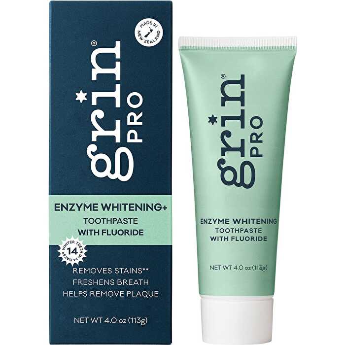 Grin Pro Toothpaste Enzyme Whitening with Fluoride 113g