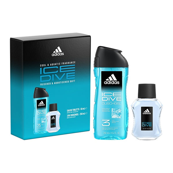 Adidas Ice Dive 2pc Set - Eau De Toilette & Shower Gel 2 50ml