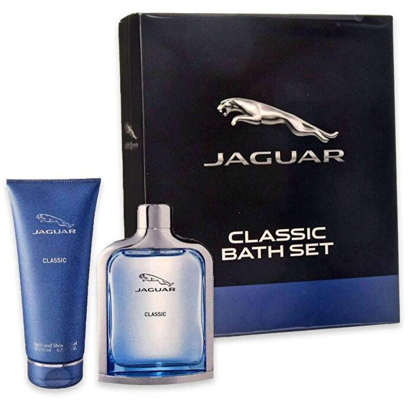 Jaguar Blue 2pc Set - Eau De Toilette & Bath & Shower Gel 100ml 200ml