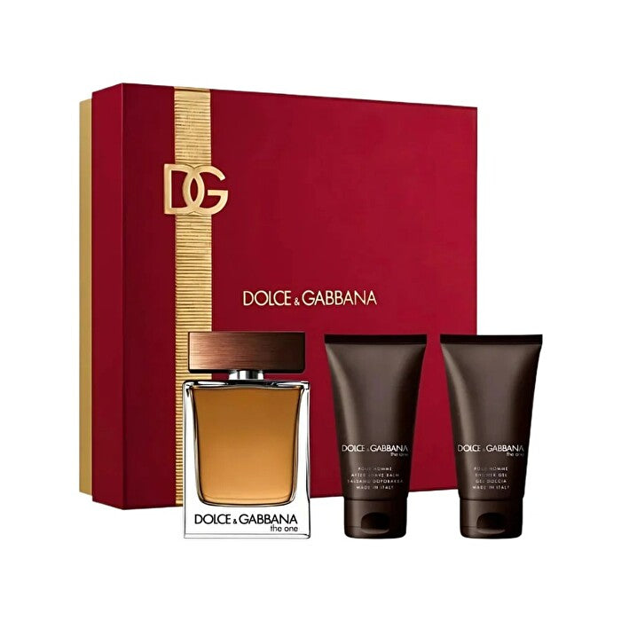 Dolce & Gabbana The One 3pc Set - Eau De Toilette & Shower Gel 50ml & Aftershave Balm 50ml 100ml