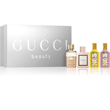 Gucci Woman Mini Set (guilty Eau De Toilette & Flora Gorgeous Orchid Eau De Parfum & Flora Gorgeous Gardenia Eau De Parfum & Bloom Eau De Parfum) 4x5ml