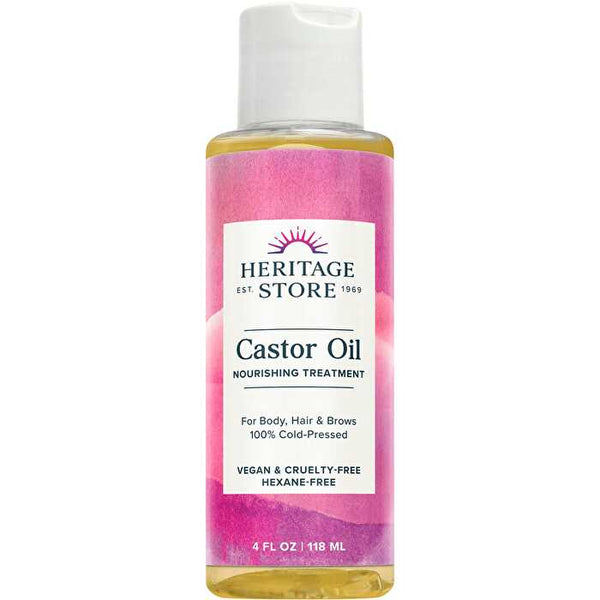 Heritage Store Castor Oil Nourishing Treatment 118ml
