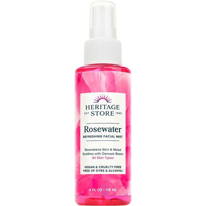 Heritage Store Rosewater Refreshing Facial Mist 118ml