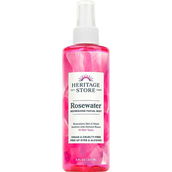 Heritage Store Rosewater Refreshing Facial Mist 237ml