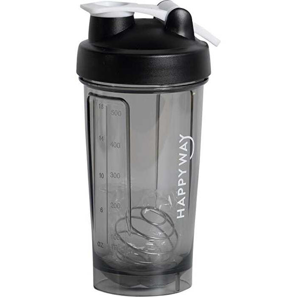 Happy Way Shaker Black 500ml