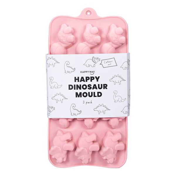 Happy Way Happy Dinosaur Mould 3pk