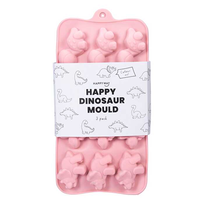 Happy Way Happy Dinosaur Mould 3pk