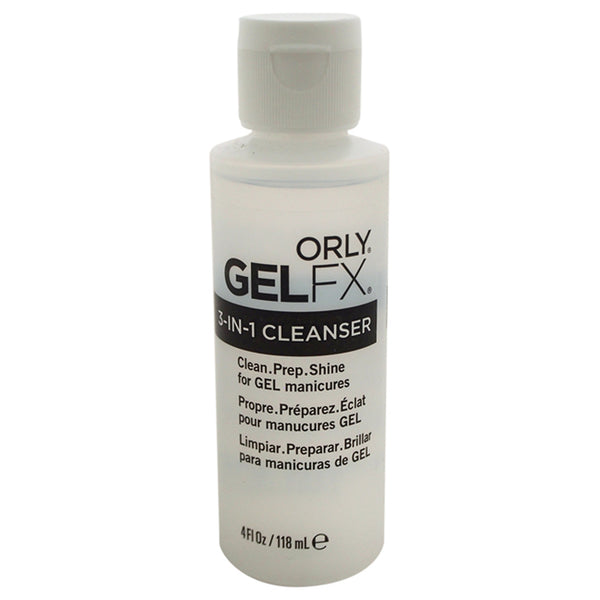 Orly Gel FX 3-IN-1 Cleanser by Orly for Women - 4 oz Nail Cleanser