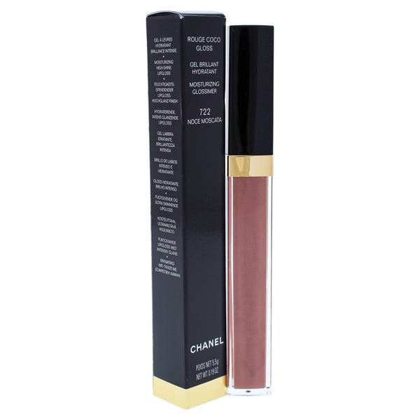 Chanel Rouge Coco Gloss Moisturizing Glossimer - 722 Noce Moscata by Chanel for Women - 0.19 oz Lip Gloss