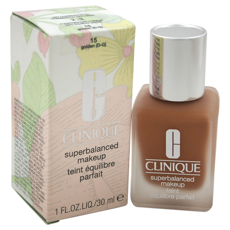 Clinique Superbalanced Makeup - 15 Golden (D-G) - Dry Combination To Combination Oily by Clinique for Women - 1 oz Foundation