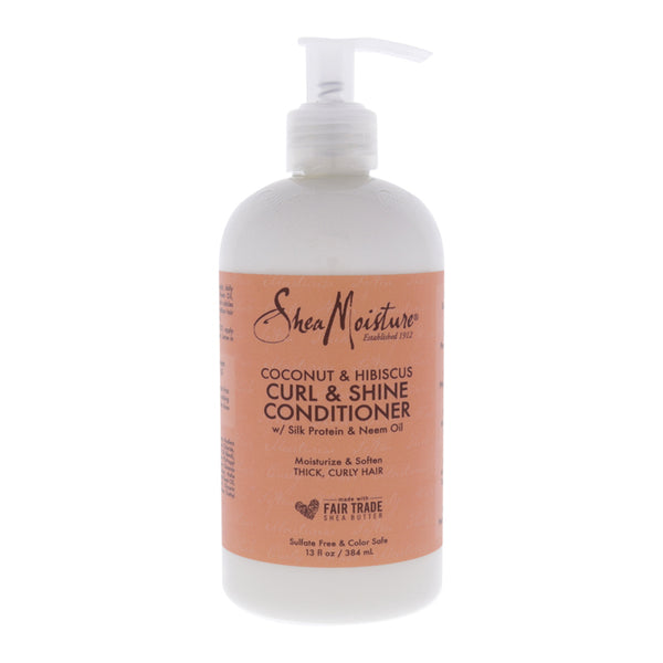 Shea Moisture Coconut Hibiscus Curl And Shine Conditioner For Unisex 400ml/13oz