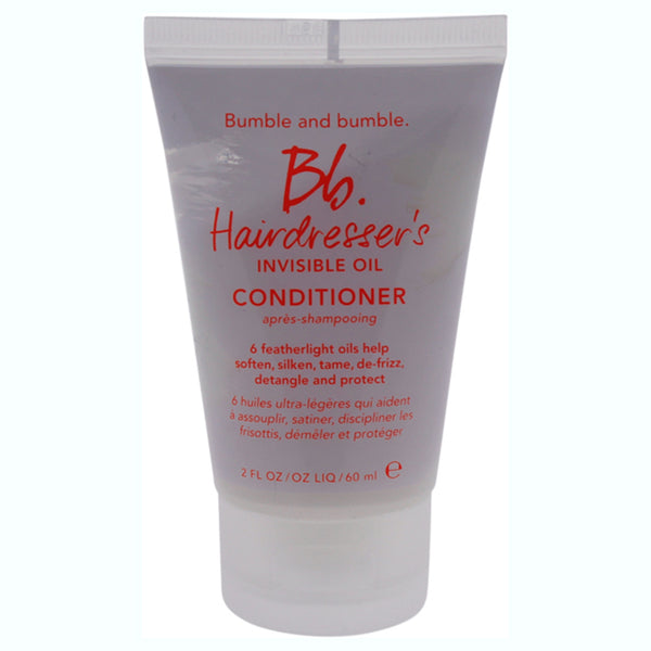 Bumble and Bumble Hairdressers Invisible Oil Conditioner by Bumble and Bumble for Unisex - 2 oz Conditioner