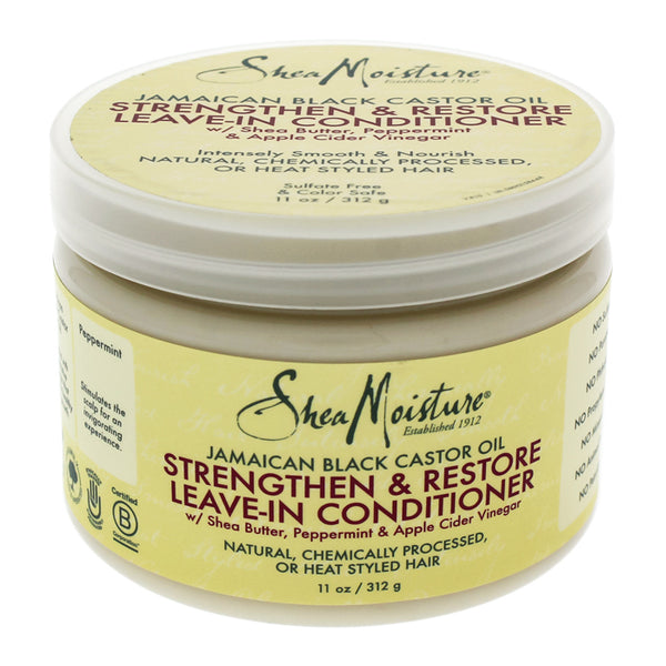 Shea Moisture Jamaican Black Castor Oil Strengthen And Grow Leave-in Conditioner For Unisex 325ml/11oz