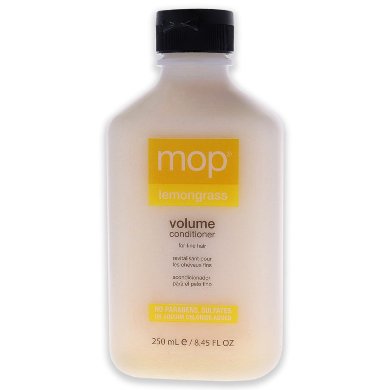 MOP Lemongrass Volume Conditioner by MOP for Unisex - 8.45 oz Conditioner