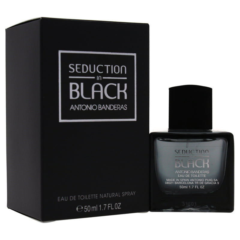 Antonio Banderas Seduction In Black by Antonio Banderas for Men - 1.7 oz EDT Spray