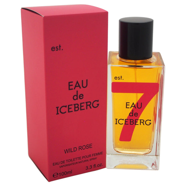 Iceberg Eau de Iceberg Wild Rose by Iceberg for Women - 3.3 oz EDT Spray