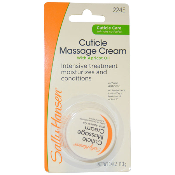Sally Hansen Cuticle Massage Cream by Sally Hansen for Unisex - 0.4 oz Cream