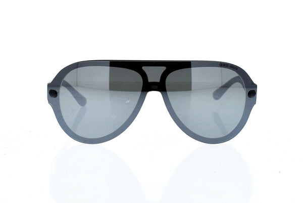 Giorgio Armani AR 8056 5042-6G - Matte Black-Grey Silver by Giorgio Armani for Men - 59-13-140 mm Sunglasses