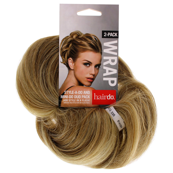 Hairdo Style-a-do And Mini-do Duo Pack - R14 88H Golden Wheat by Hairdo for Women - 2 Pc Hair Wrap