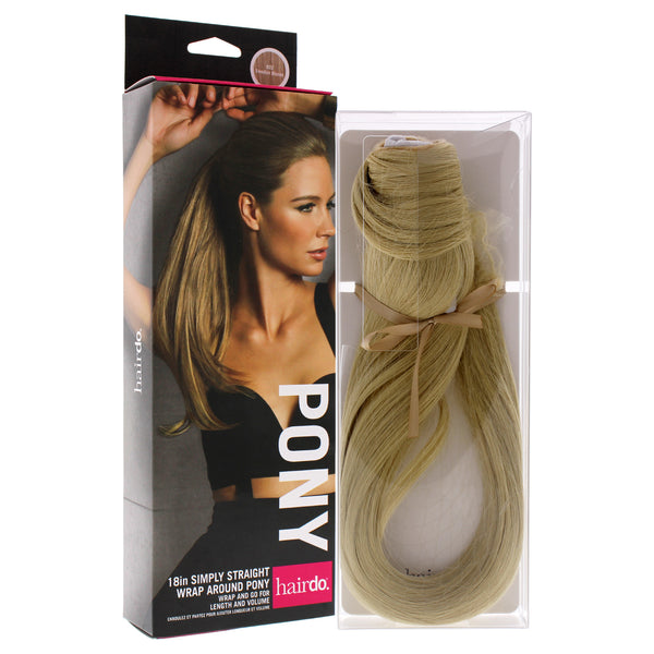 Hairdo Simply Straight Pony - R22 Swedish Blonde by Hairdo for Women - 18 Inch Hair Extension