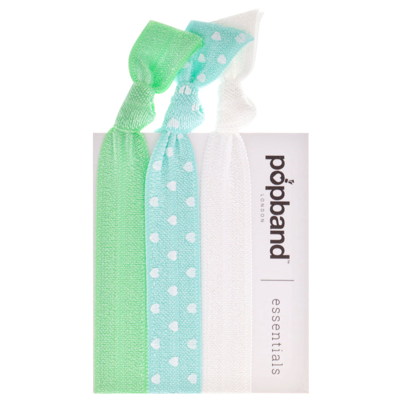 Popband Essential Hair Bands - Mint Green by Popband for Women - 3 Pc Hair Bands
