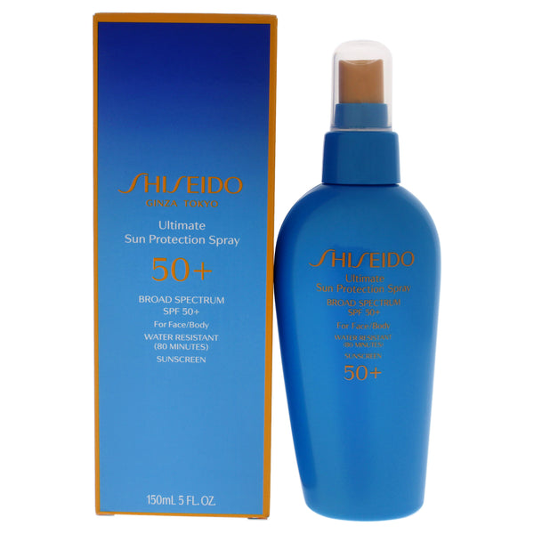 Shiseido Ultimate Sun Protection Spray SPF 50 Sunscreen by Shiseido for Unisex - 5 oz Sunscreen
