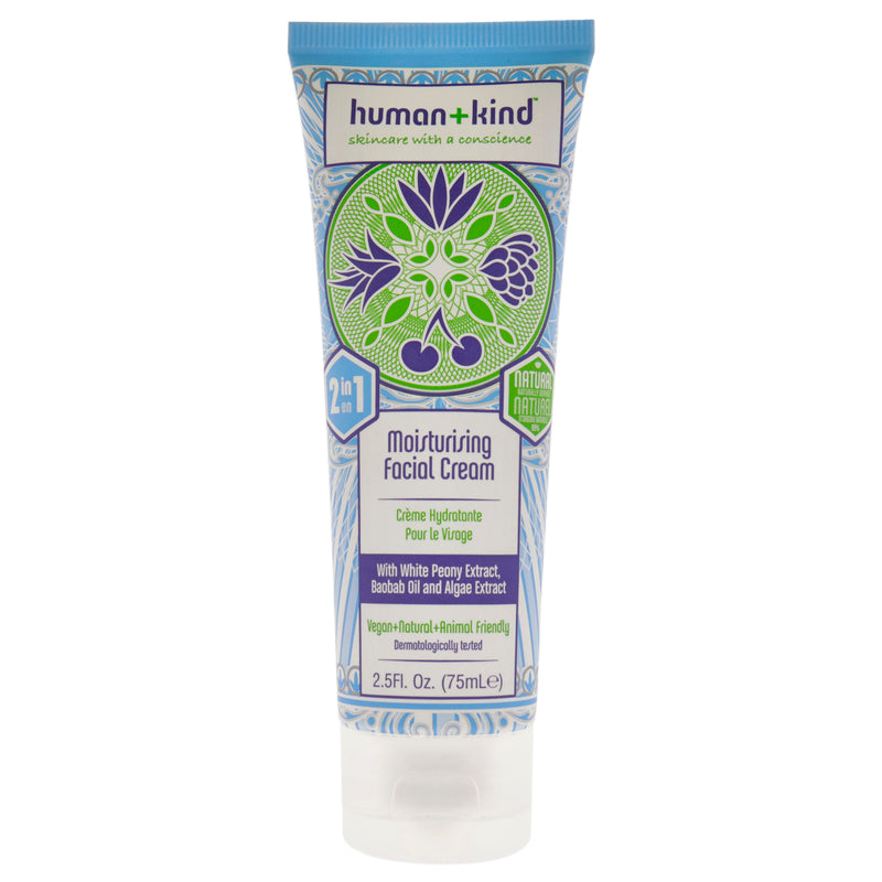 Human+Kind Moisturising Facial Cream by Human+Kind for Unisex - 2.5 oz Cream