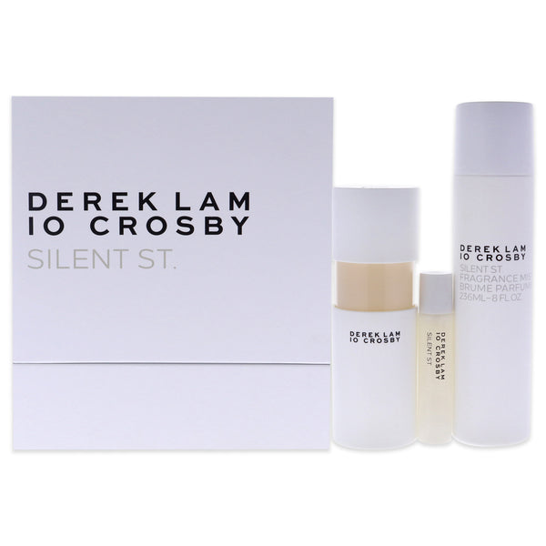 Derek Lam Silent St Spring by Derek Lam for Women - 3 Pc Gift Set 3.4oz EDP Spray, 10ml EDP Spray, 8oz Fragrance Mist