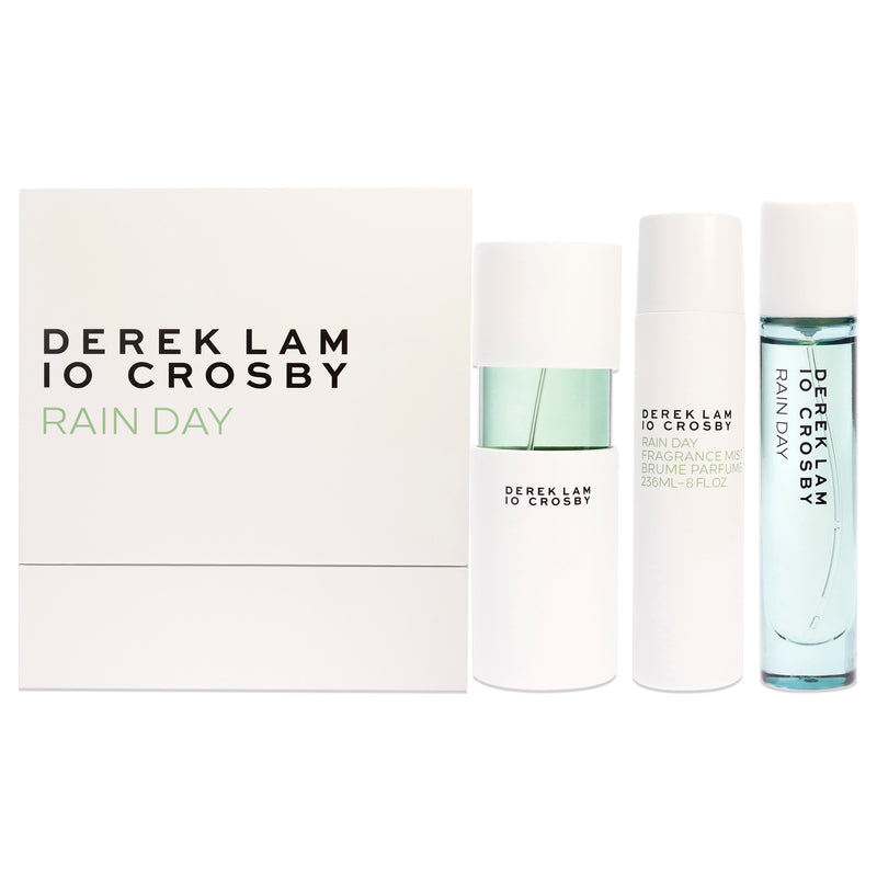 Derek Lam Rain Day Spring by Derek Lam for Women - 3 Pc Gift Set 3.4oz EDP Spray, 10ml EDP Spray, 8oz Fragrance Mist