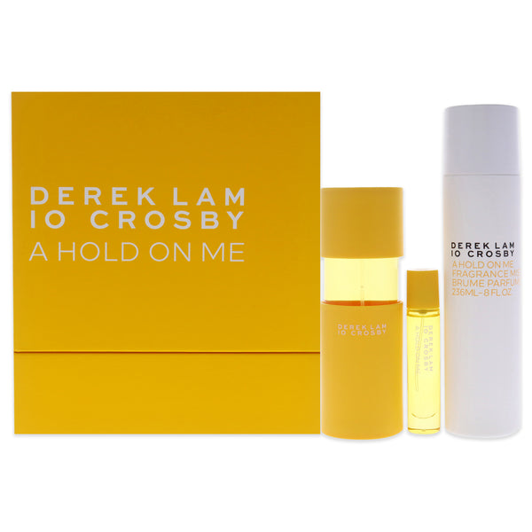 Derek Lam A Hold On Me Spring by Derek Lam for Women - 3 Pc Gift Set 3.4oz EDP Spray, 10ml EDP Spray, 8oz Fragrance Mist