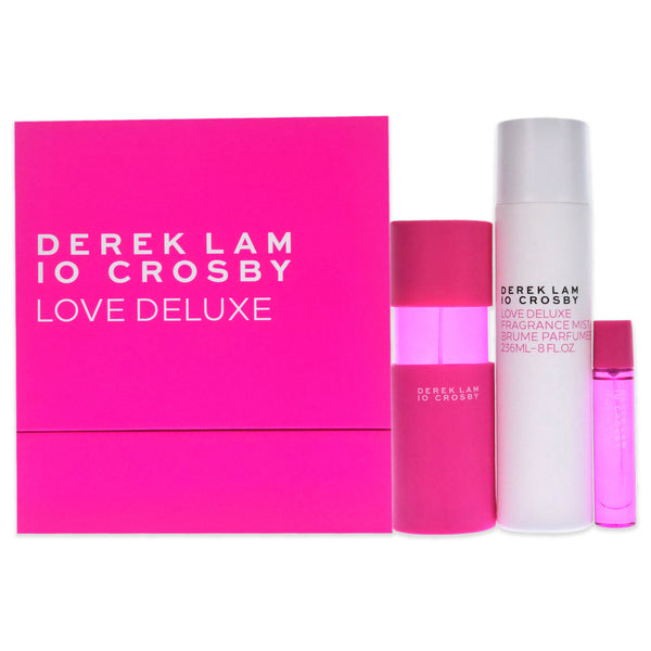 Derek Lam Love Deluxe Spring by Derek Lam for Women - 3 Pc Gift Set 3.4oz EDP Spray, 10ml EDP Spray, 8oz Fragrance Mist