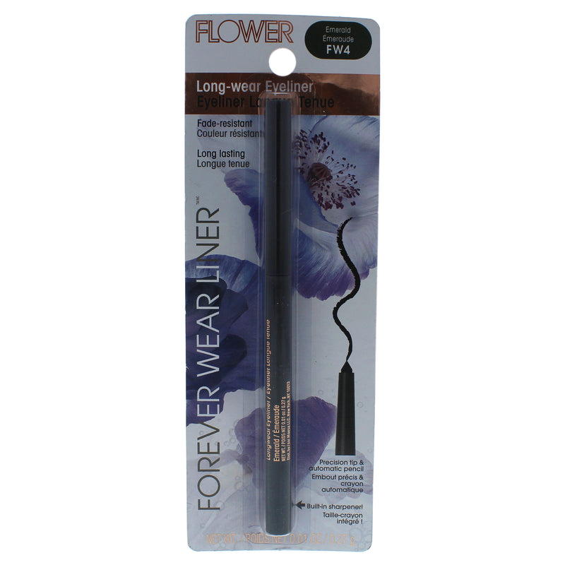 Flower Beauty Forever Wear Liner Long-Wear Eyeliner - FW4 Emerald by Flower Beauty for Women - 0.01 oz Eyeliner