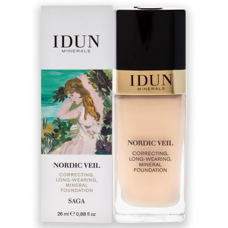 Idun Minerals Nordic Veil Foundation - 303 Saga by Idun Minerals for Women - 0.88 oz Foundation