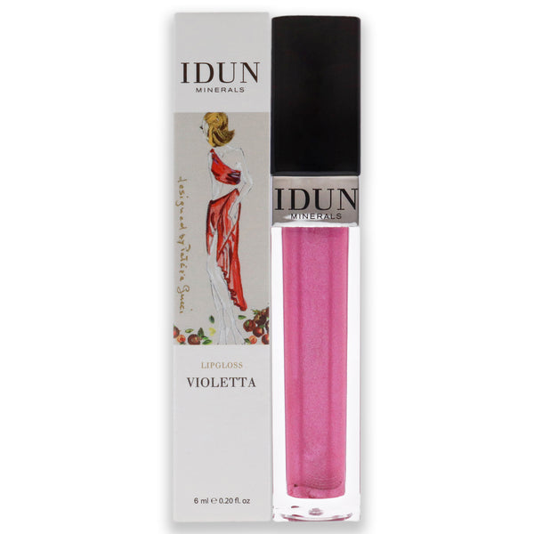 Idun Minerals Lipgloss - 005 Violetta by Idun Minerals for Women - 0.2 oz Lip Gloss