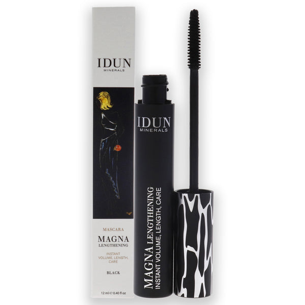 Idun Minerals Magna Lengthening Mascara - 009 Black by Idun Minerals for Women - 0.40 oz Mascara