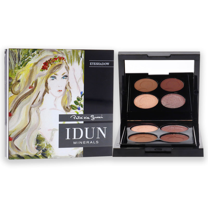 Idun Minerals Eyeshadow Palette - 407 Lavendel by Idun Minerals for Women - 4 x 0.03 oz Eye Shadow