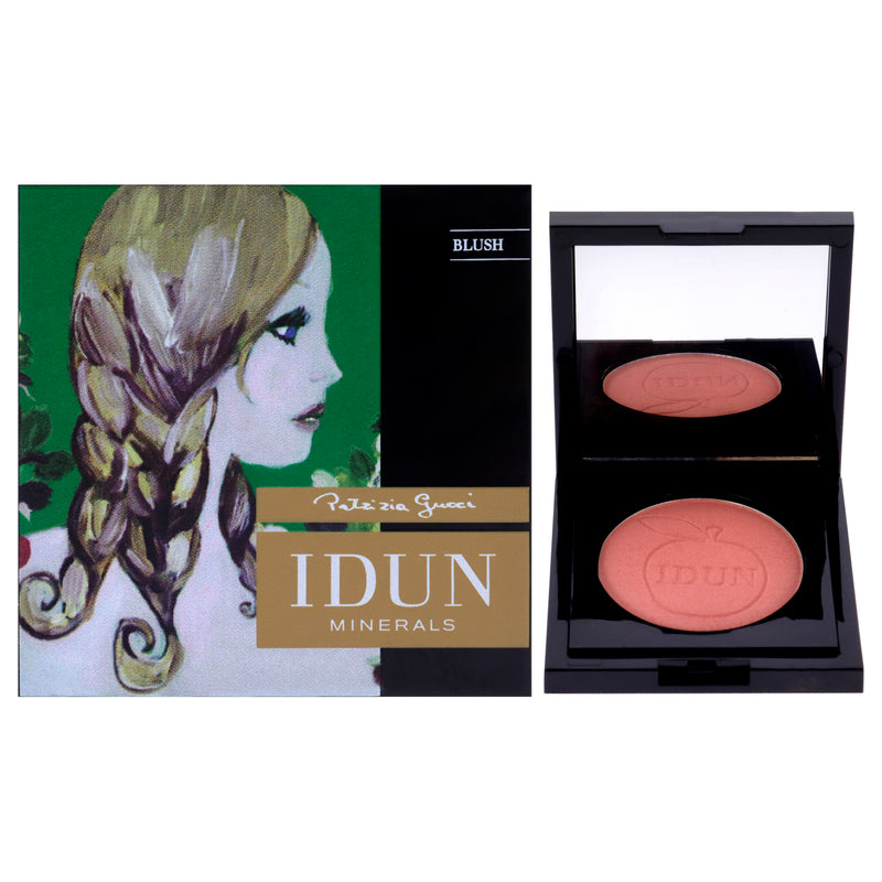 Idun Minerals Pressed Mineral Blush - 011 Smultron by Idun Minerals for Women - 0.18 oz Blush