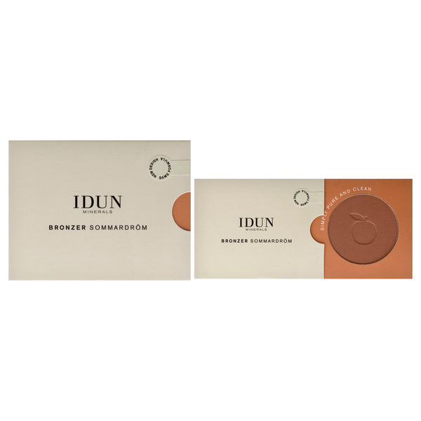 Idun Minerals Pressed Mineral Bronzer - 621 Sommardrom by Idun Minerals for Women - 0.16 oz Bronzer