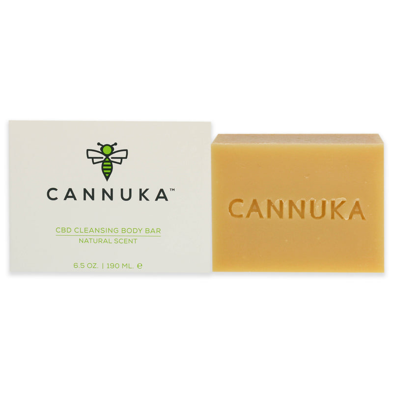 Cannuka CBD Cleansing Body Bar by Cannuka for Unisex - 6.5 oz Soap
