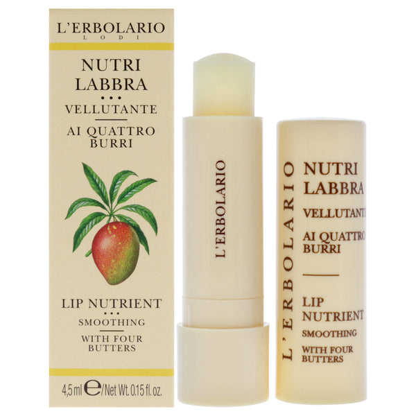 LErbolario Lip Nutrient - Four Butters by LErbolario for Unisex - 0.15 oz Lip Balm