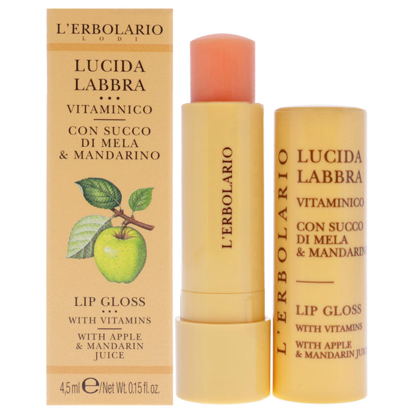 LErbolario Lip Gloss - Apple and Mandarin Juice by LErbolario for Unisex - 0.15 oz Lip Balm