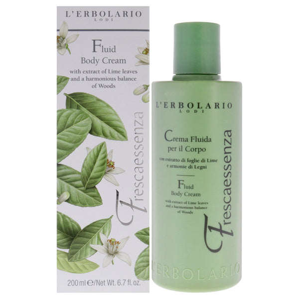 LErbolario Fluid Body Cream - Frescaessenza by LErbolario for Unisex - 6.7 oz Body Cream