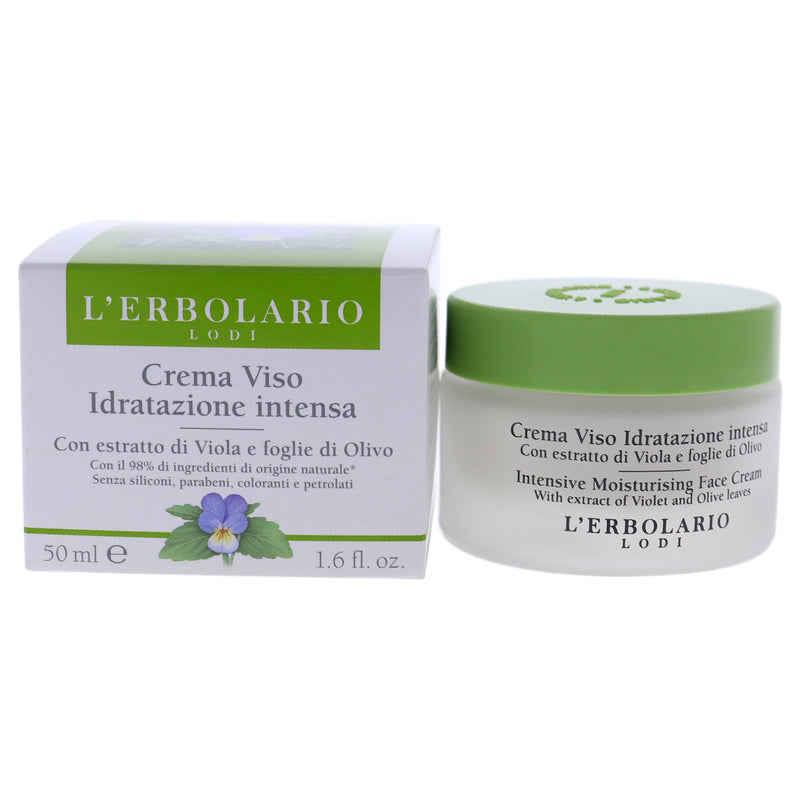 LErbolario Intensive Moisturising Face Cream by LErbolario for Unisex - 1.6 oz Cream
