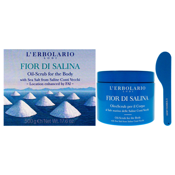 LErbolario Fior di Salina Oil-Scrub by LErbolario for Unisex - 17.6 oz Scrub